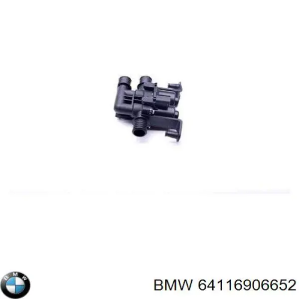 Grifo de estufa (calentador) 64116906652 BMW