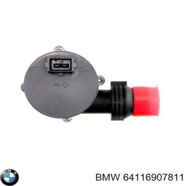 64116907811 BMW помпа водяная (насос охлаждения, дополнительный электрический)