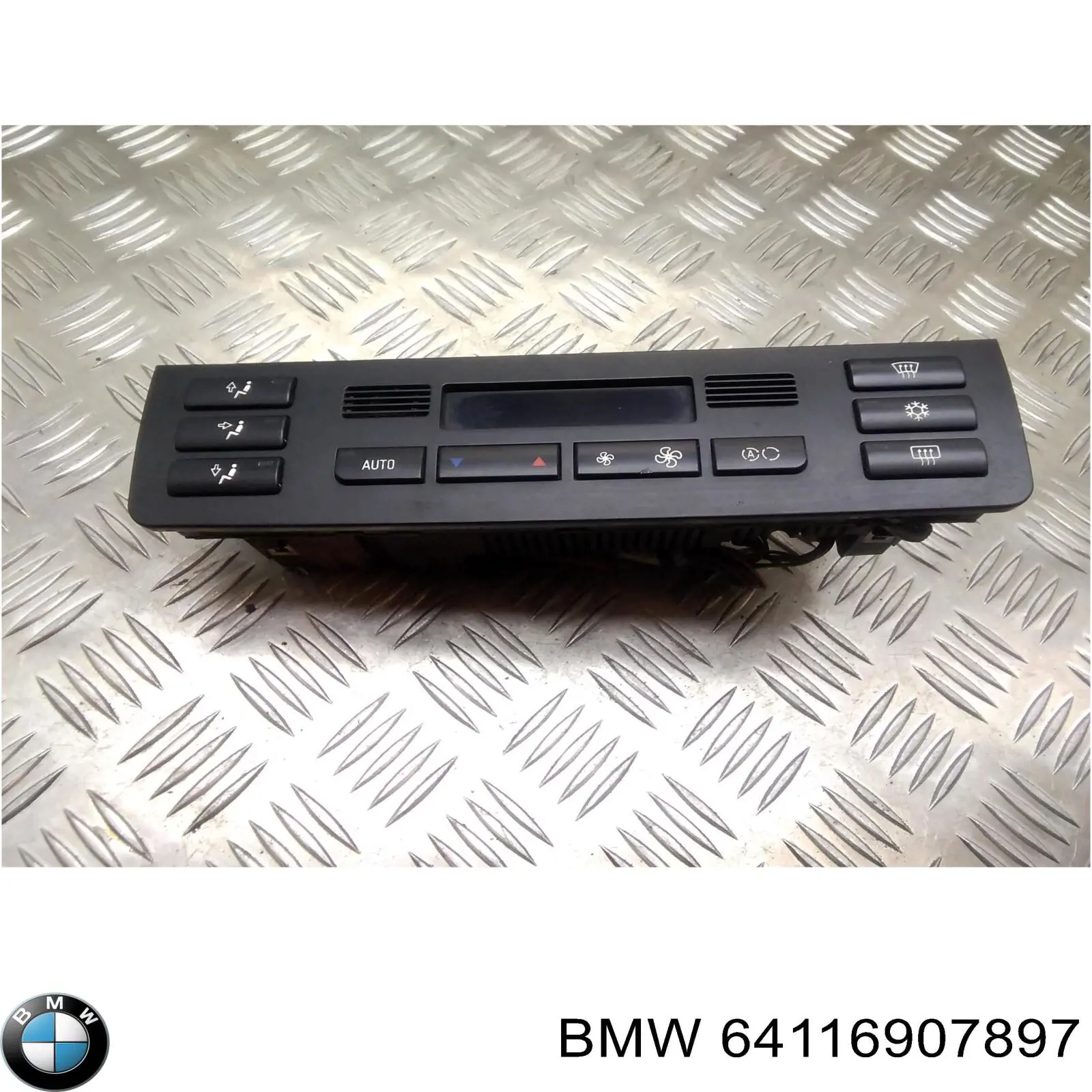 64116907897 BMW unidade de controlo dos modos de aquecimento/condicionamento