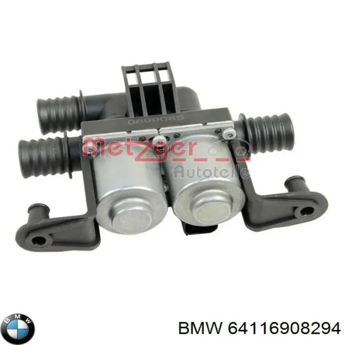 Кран печки 64116908294 BMW
