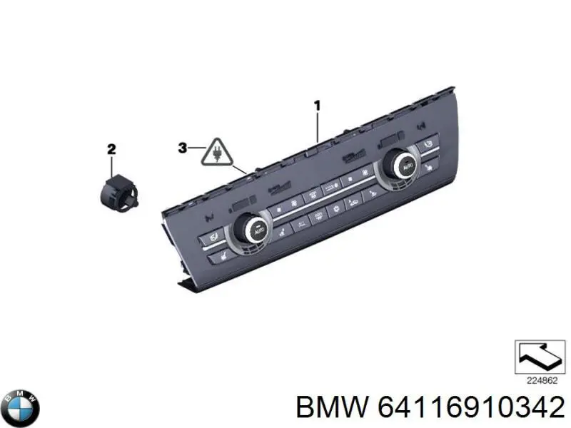 Регулятор вентилятора отопителя BMW 64116910342 цена, от 25.97 USD