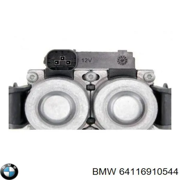 Кран печки 64116910544 BMW