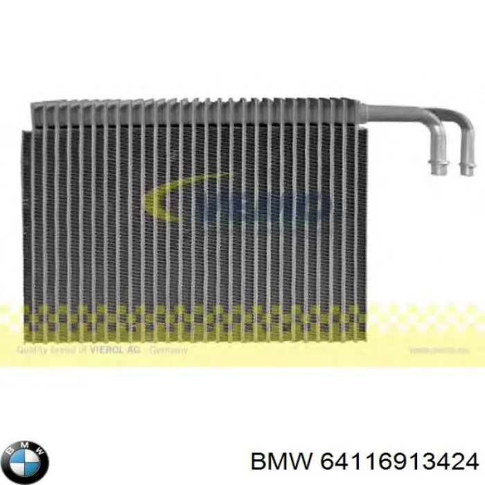 Радиатор испарителя кондиционера BMW 64119134629 цена, от 627.81 USD