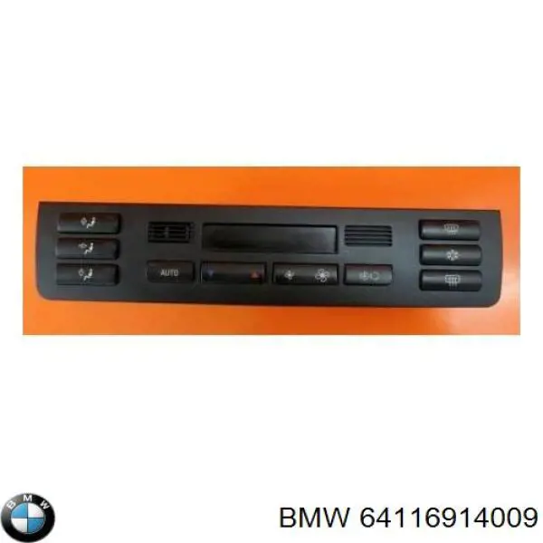 64116914009 BMW блок управления режимами отопления/кондиционирования