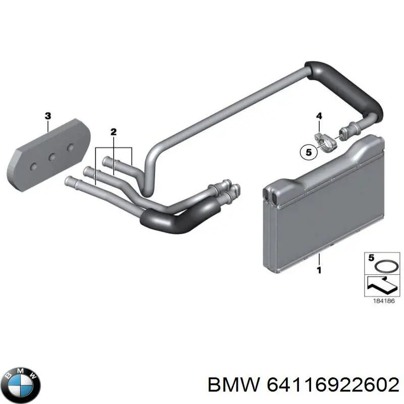  BMW 64116922602 цена, от 12.67 USD