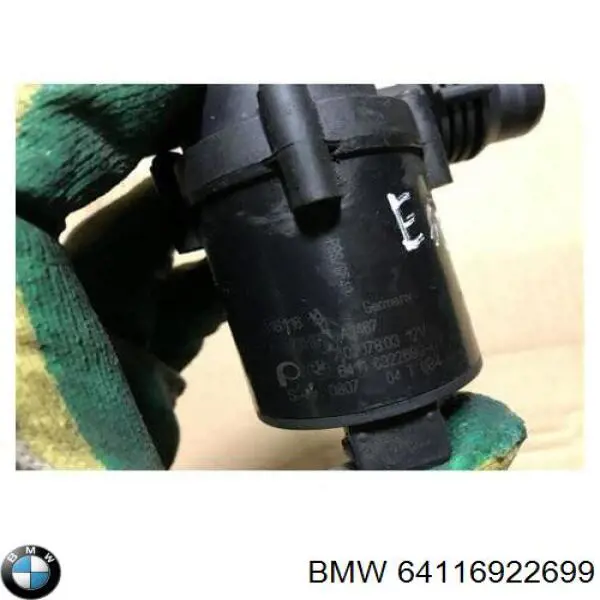 Водяной насос охлаждения электро дополнительный BMW 64116922699 цена, от 37.97 USD