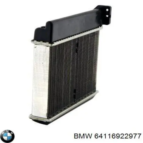 64116922977 BMW радиатор печки