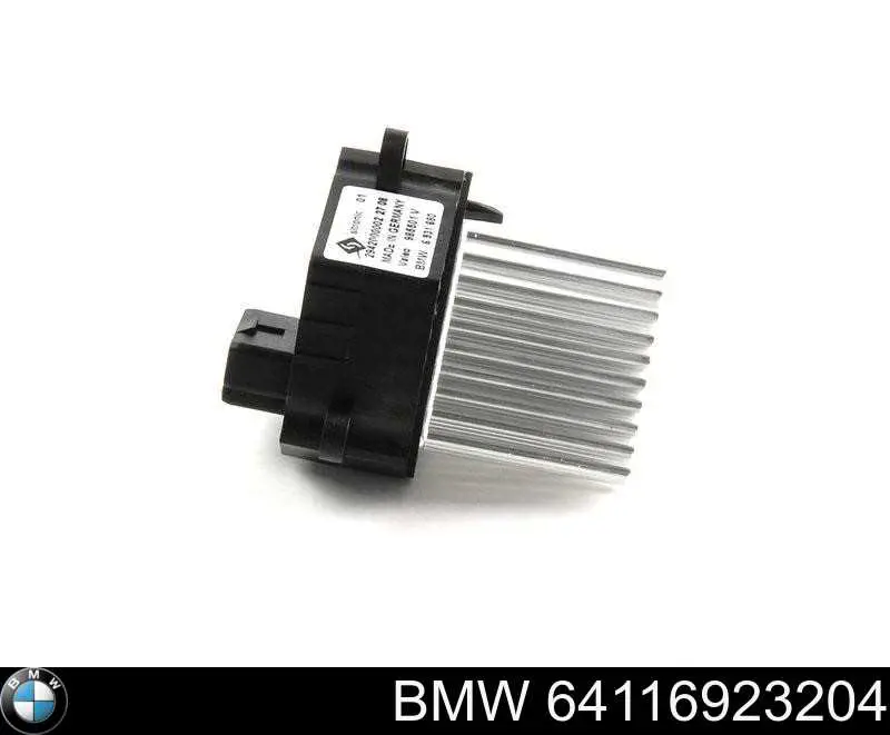 64116923204 BMW резистор (сопротивление вентилятора печки (отопителя салона))
