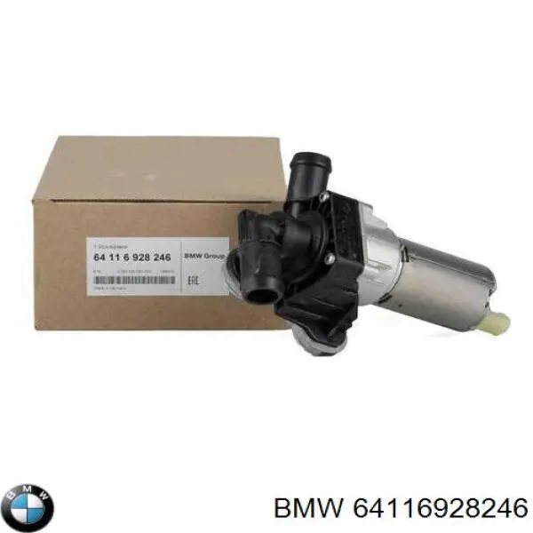 64116928246 BMW помпа водяная (насос охлаждения, дополнительный электрический)