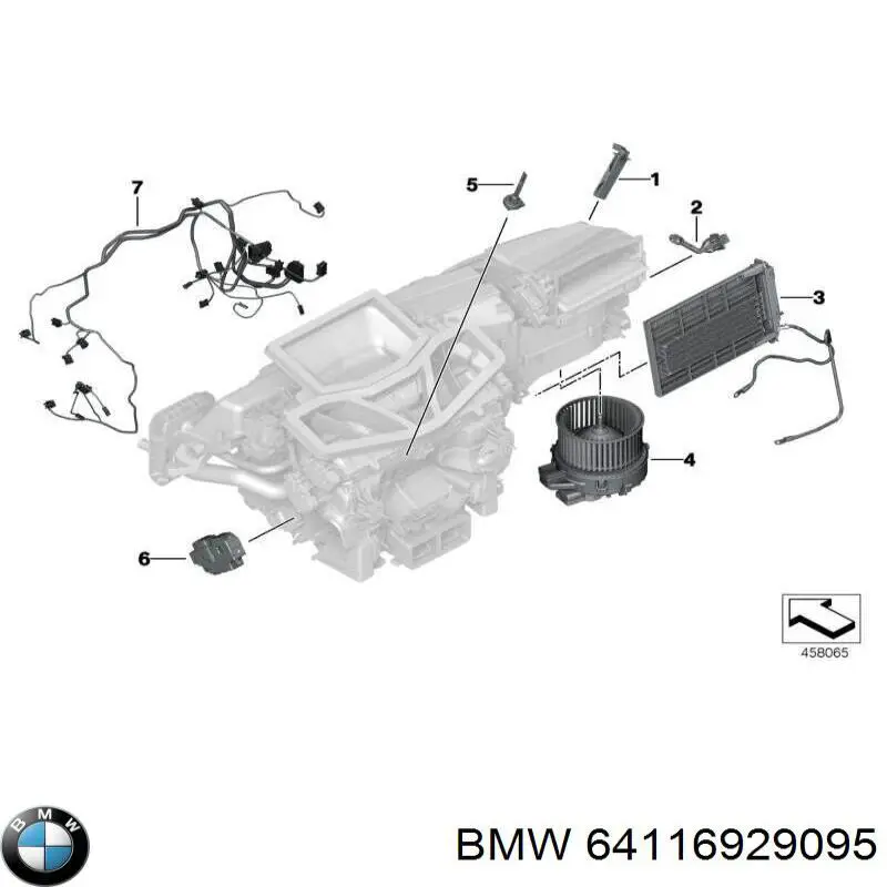 64116929095 BMW 