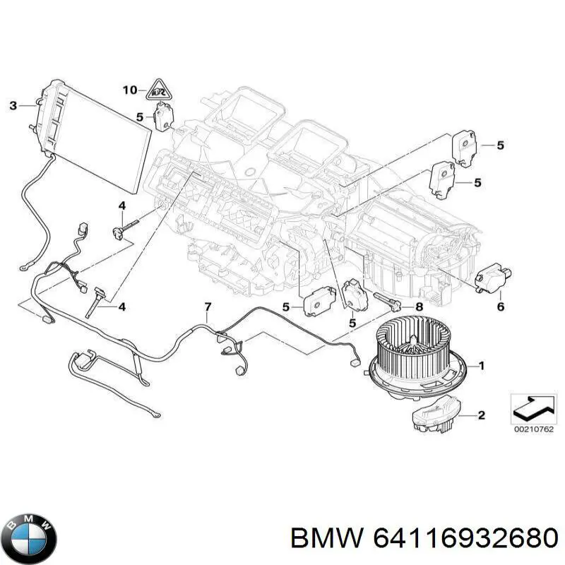 64116932680 BMW 