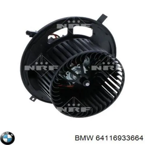 Купить 64116933664 BMW Электродвигатели (электродвигатель отопителя) или розетка прицепа штепсельная