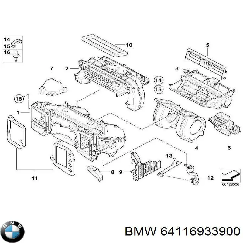 64116933900 BMW 