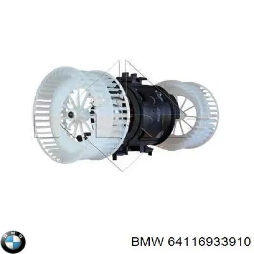 Мотор вентилятора печки (отопителя салона) BMW 64116933910