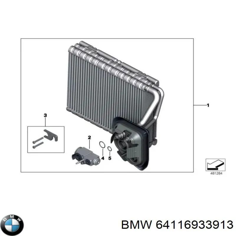 64116933913 BMW 