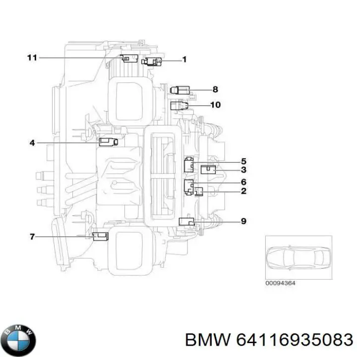 64116935083 BMW 