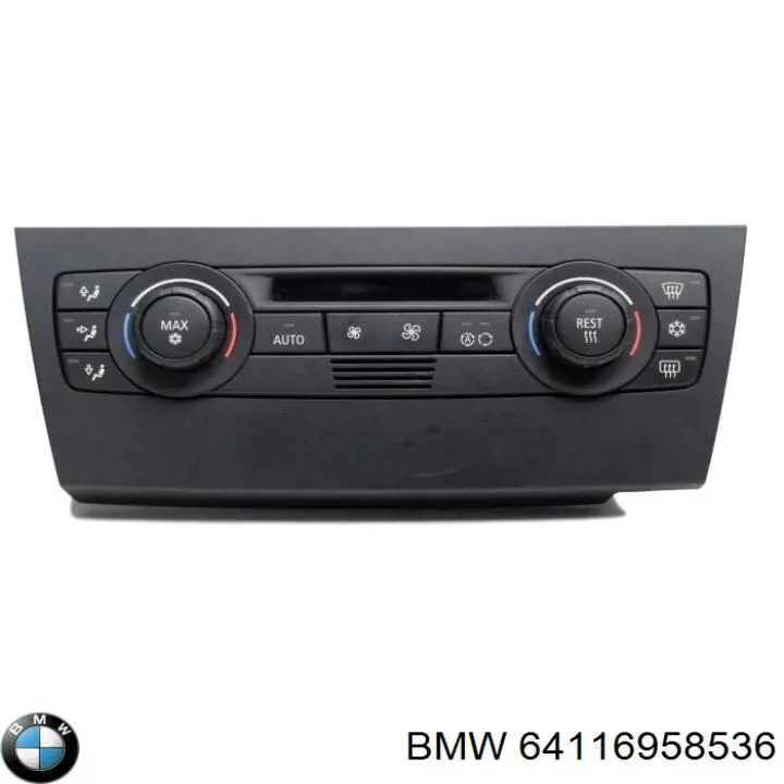 64116965374 BMW блок управления режимами отопления/кондиционирования