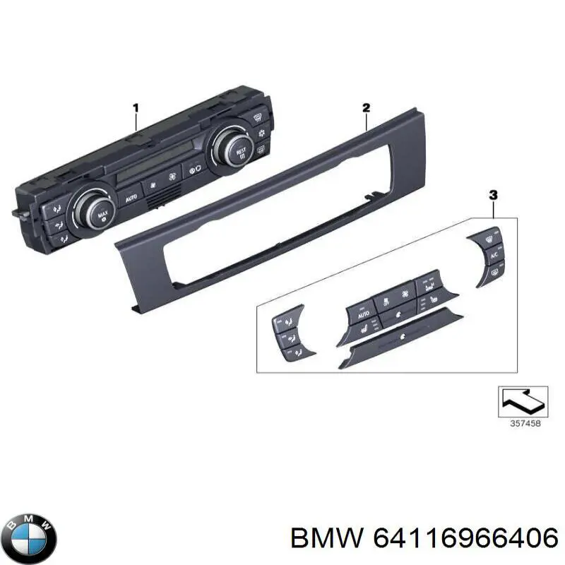 64116966406 BMW 