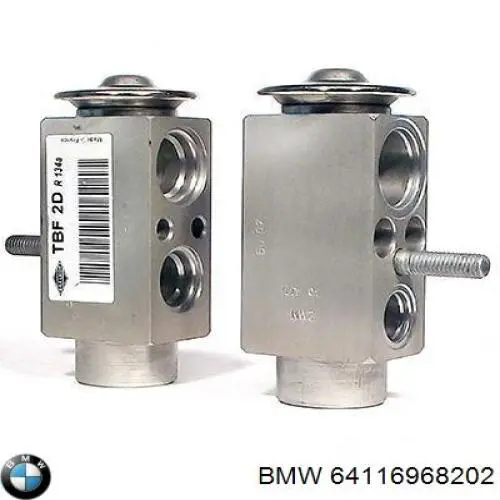 64116968202 BMW válvula trv de aparelho de ar condicionado