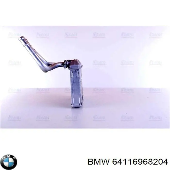 Радиатор печки (отопителя) BMW 64116968204