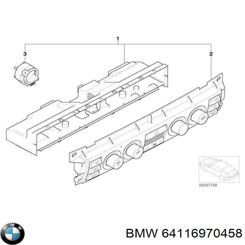  64116970458 BMW