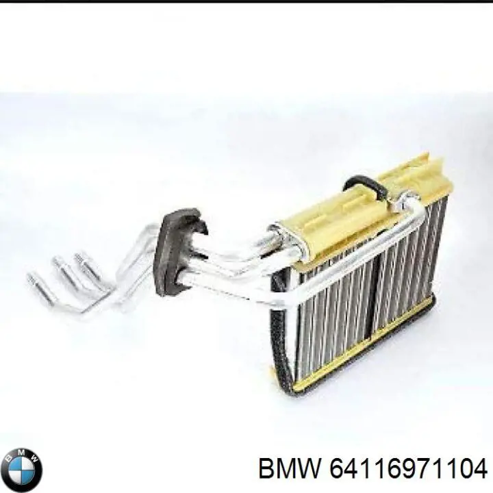 64116971104 BMW радиатор печки