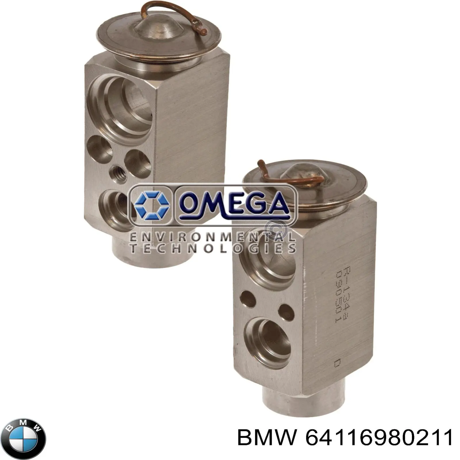 64116980211 BMW клапан trv кондиционера