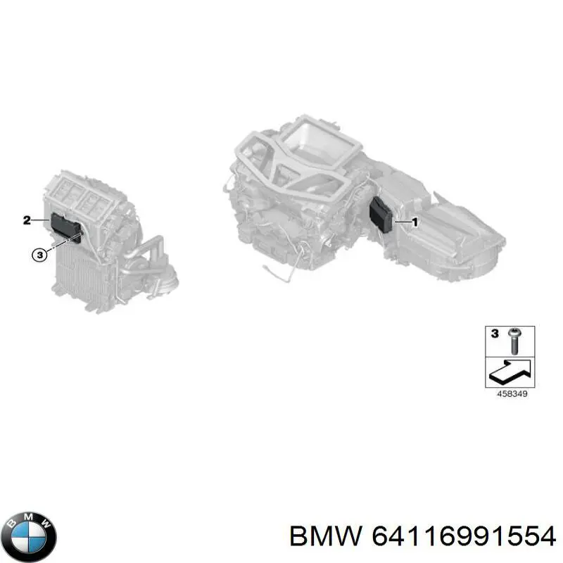  64116991554 BMW