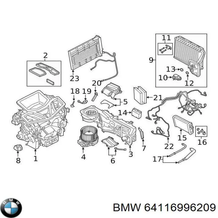 64116996209 BMW