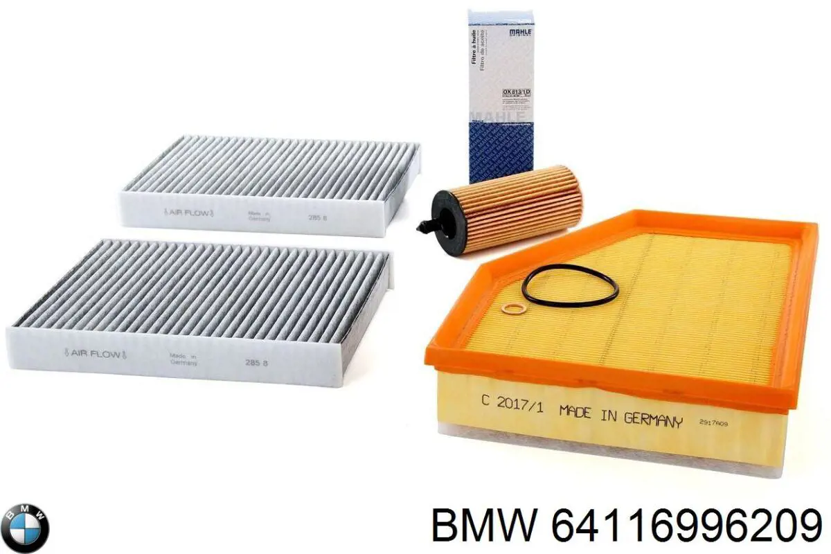 64116996209 BMW Внутрисалонный фильтр
