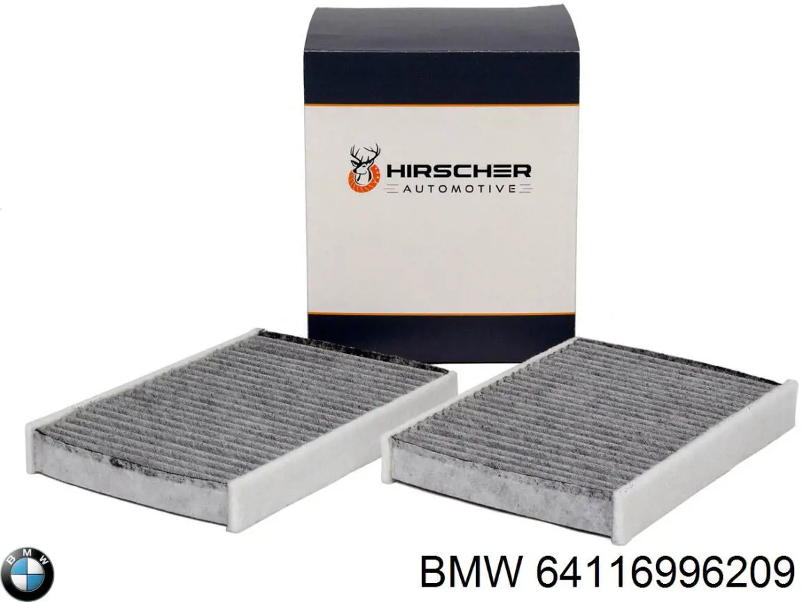 Фильтр салона 64116996209 BMW