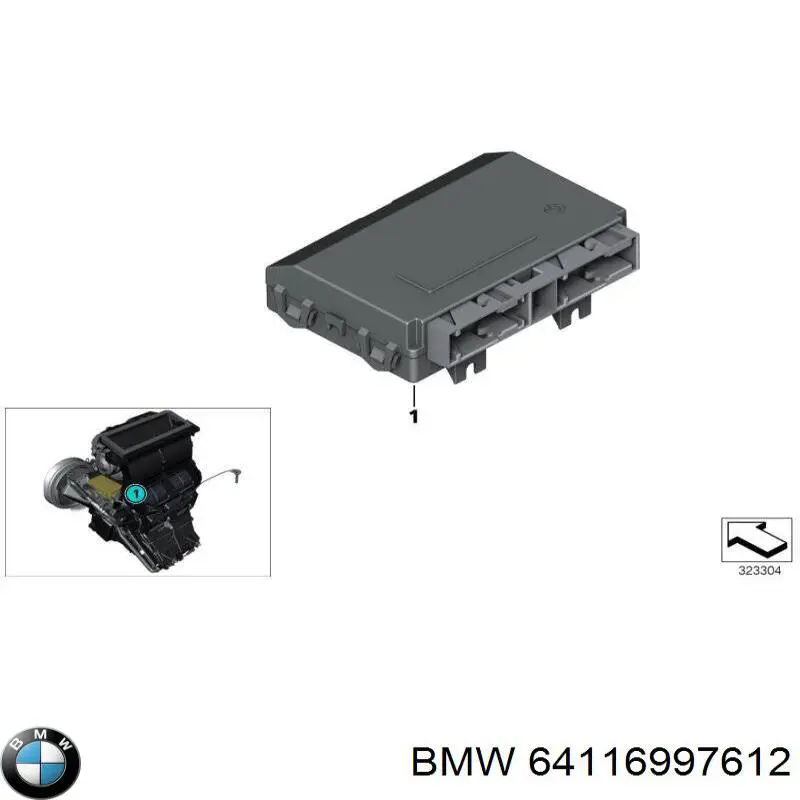  64116997612 BMW