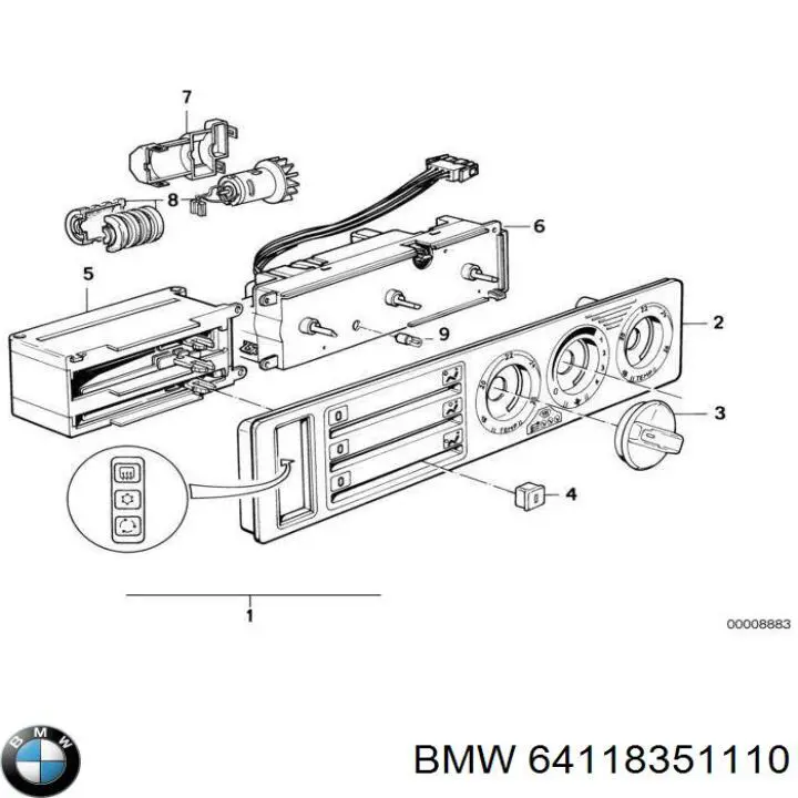  64118351110 BMW