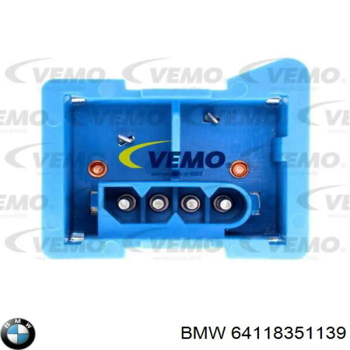 Реле отопителя BMW 64118351139 цена, от 17.21 USD