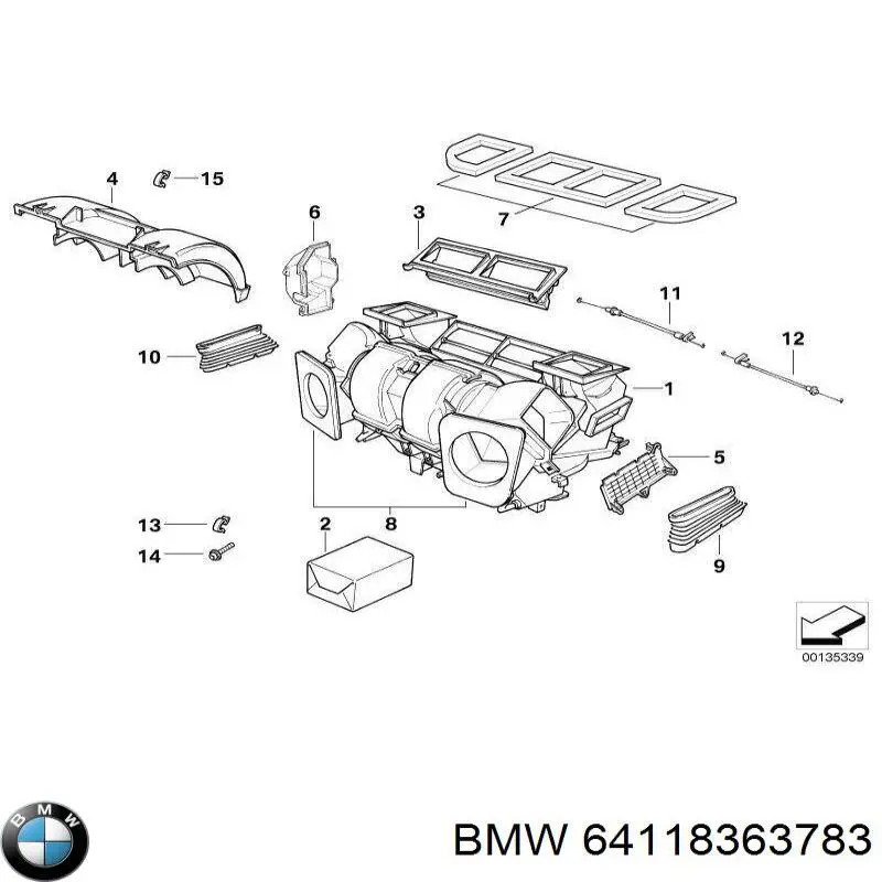 64118363783 BMW 