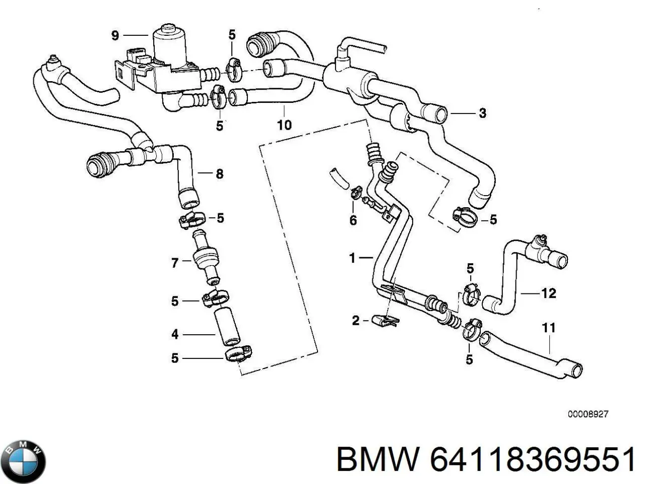  64118369551 BMW