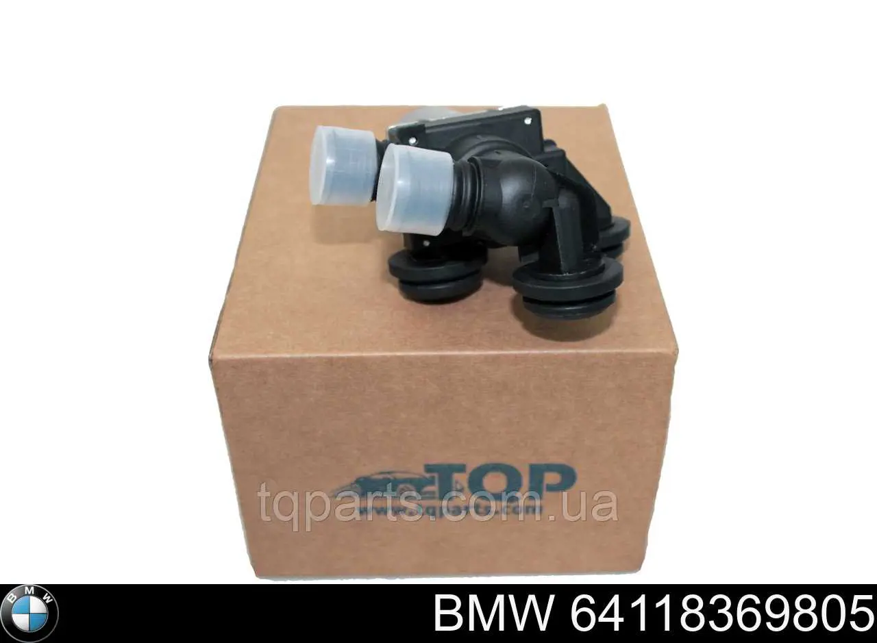 Кран печки 64118369805 BMW