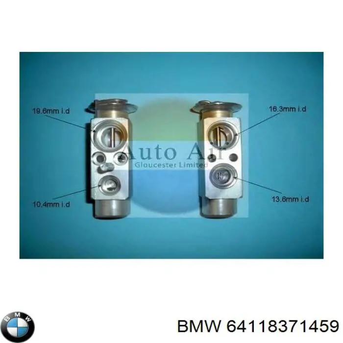 Клапан TRV кондиционера 64118371459 BMW