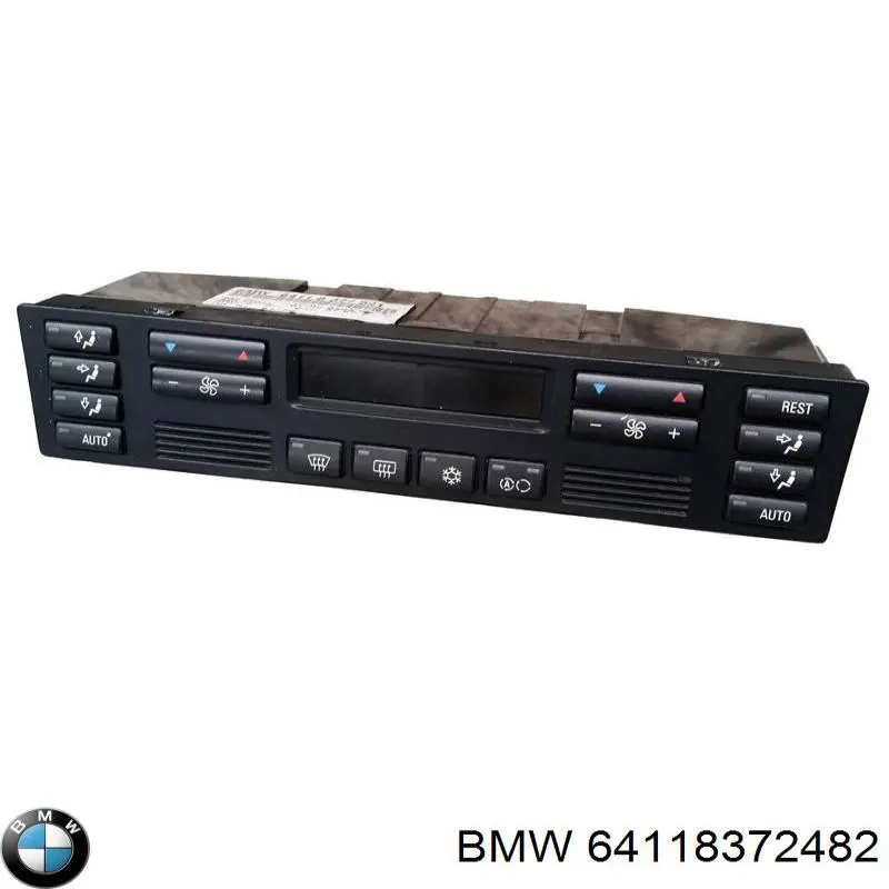 64118372482 BMW unidade de controlo dos modos de aquecimento/condicionamento