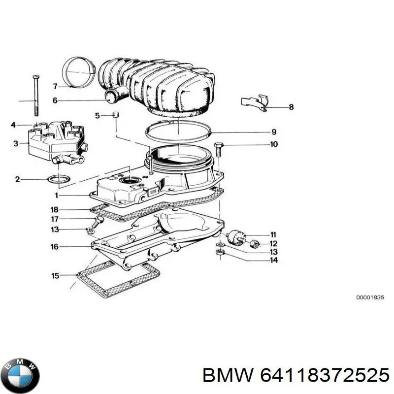 64118372525 BMW 