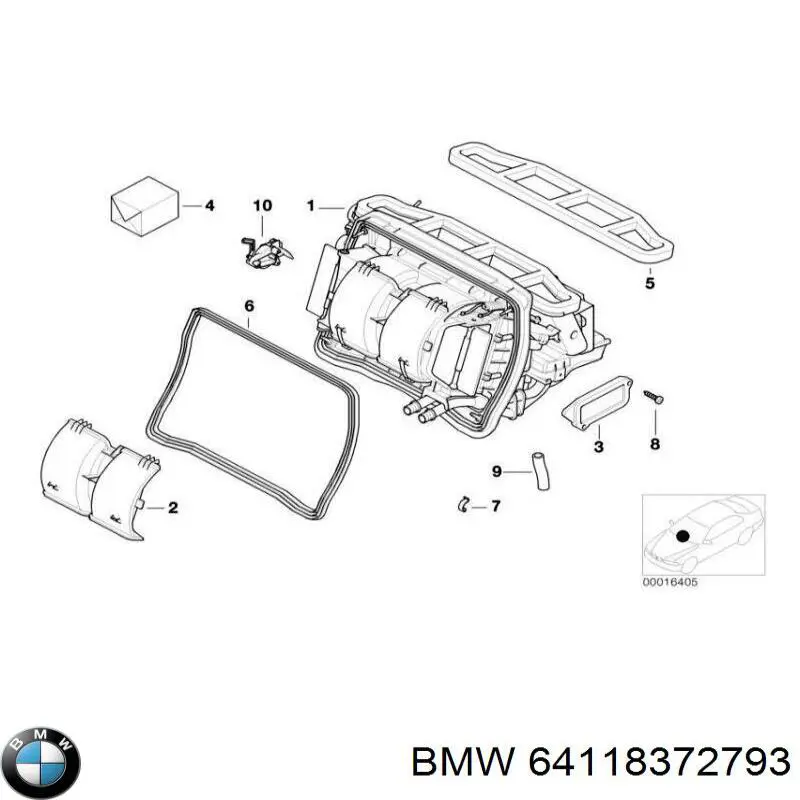 64118372793 BMW 