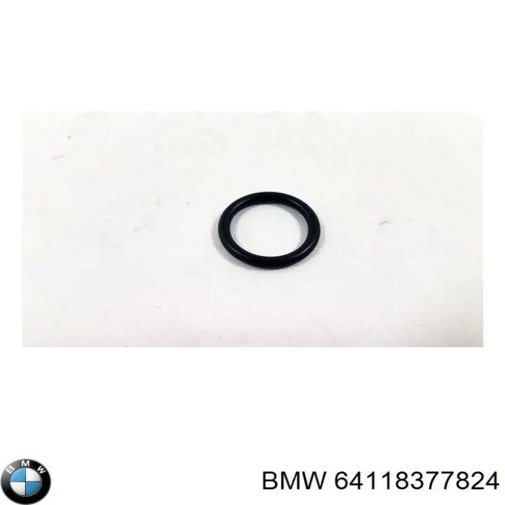 Anillo obturador, tubo de radiador de calefacción 64118377824 BMW