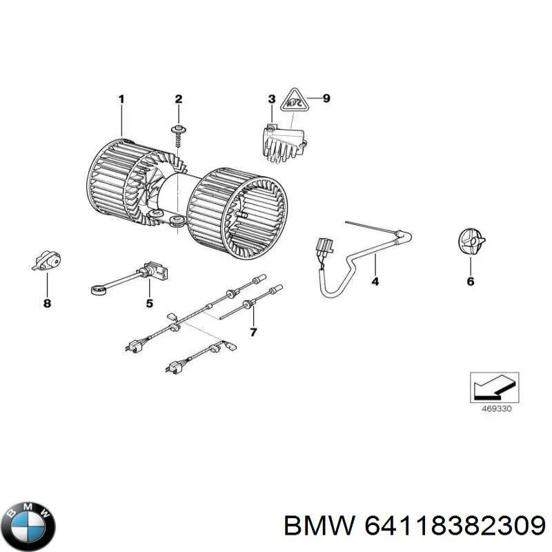 64118382309 BMW 