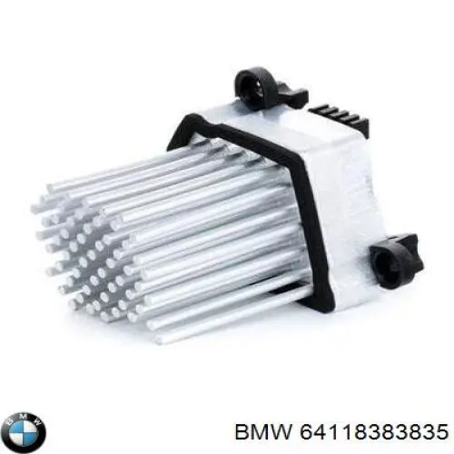64118383835 BMW резистор (сопротивление вентилятора печки (отопителя салона))