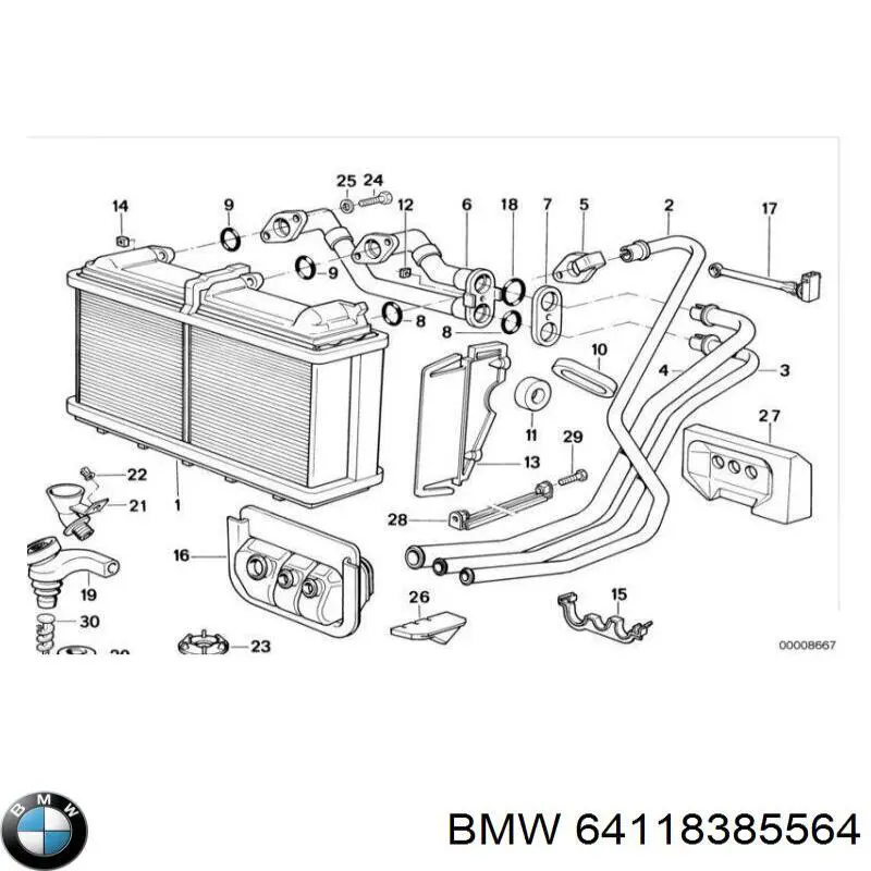  64118385564 BMW