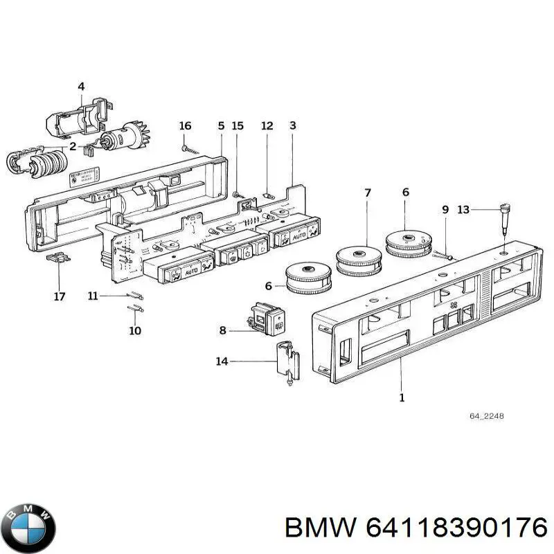 64118390176 BMW 