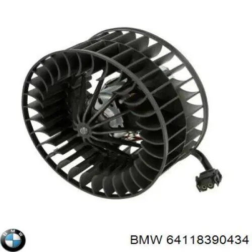 Мотор вентилятора печки (отопителя салона) BMW 64118390434