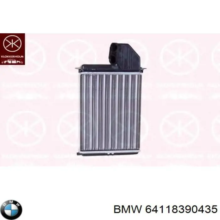 Радиатор печки (отопителя) BMW 64118390435 цена, от 25.68 USD