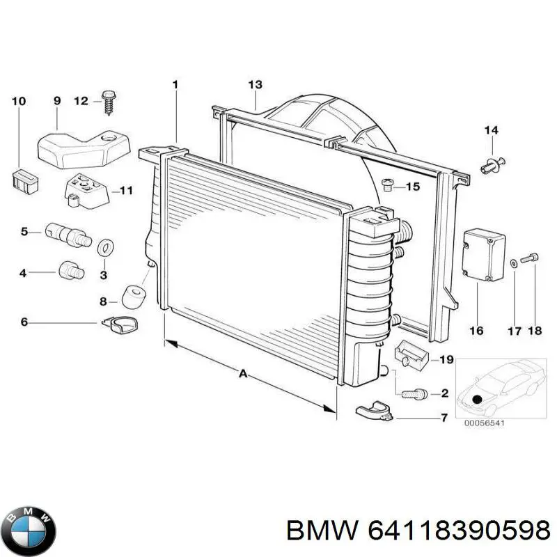  64118390598 BMW