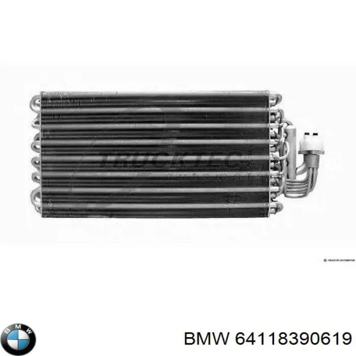 Радиатор испарителя кондиционера BMW 64111388378 цена, от 25.34 USD
